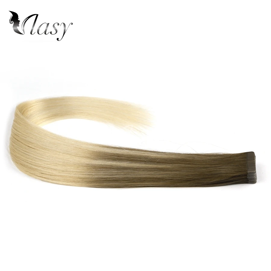 Vlasy, 20 дюймов, 2,5 г/шт., клейкие, невидимые, кожные уток, волосы для наращивания, кофейный и кремовый цвет, балаяж, коричневый цвет, Микс, блонд, волосы для наращивания