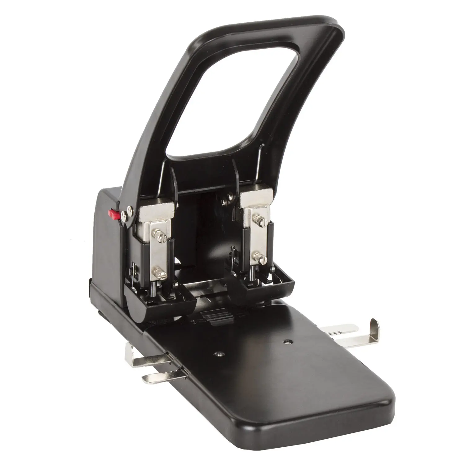 Hole punch metal powerful brauberg &quotheavy duty&quot up to 100 sheets black 226869 hole figured paper cutter for scrapbooking |