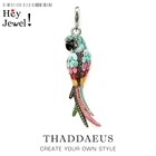 Шарм-подвеска для браслета, серебро 925 пробы, красочный, 2019