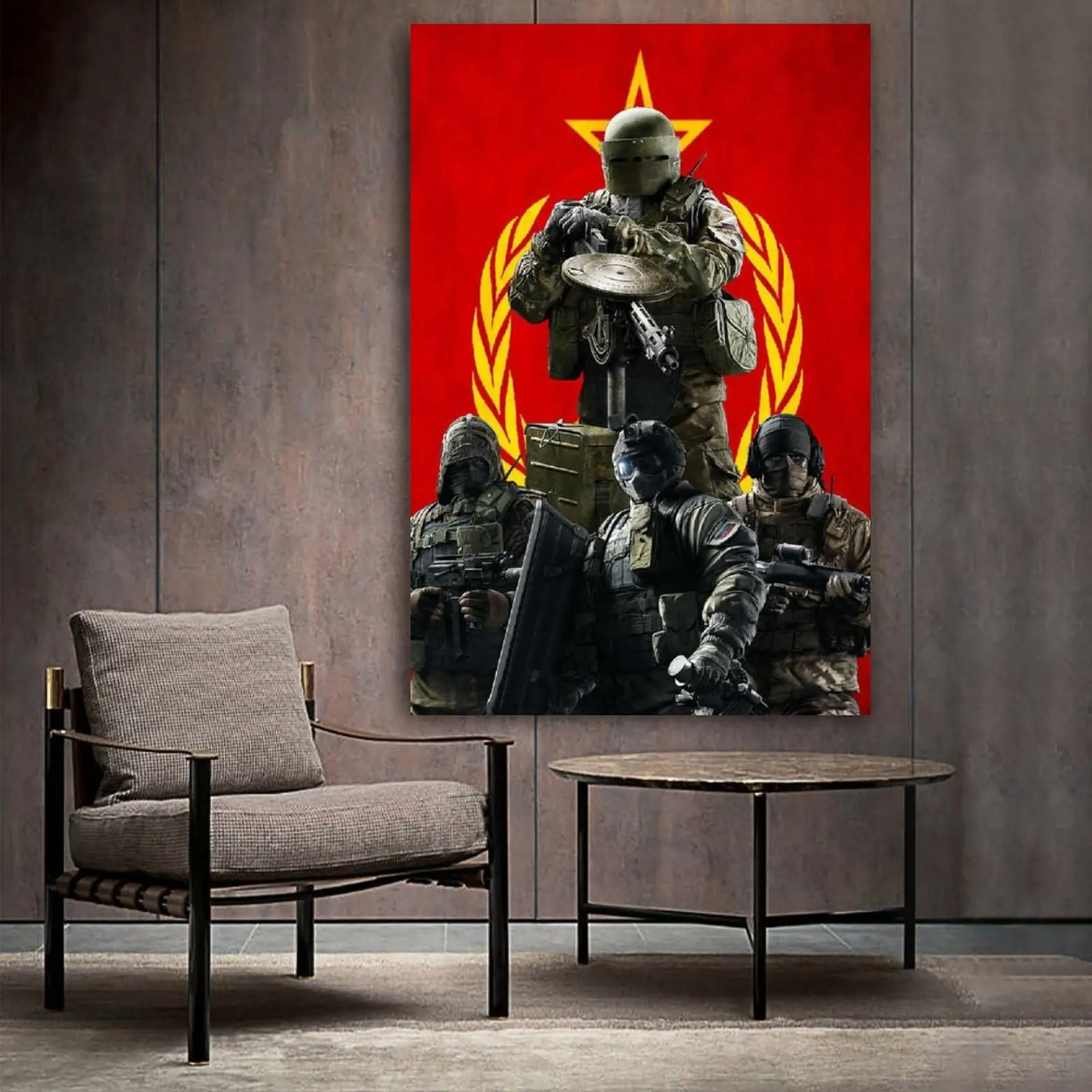 

Постер игры Tachanka Rainbow Six, печать на холсте, картина на стену для гостиной, домашний декор, подарок для мальчика