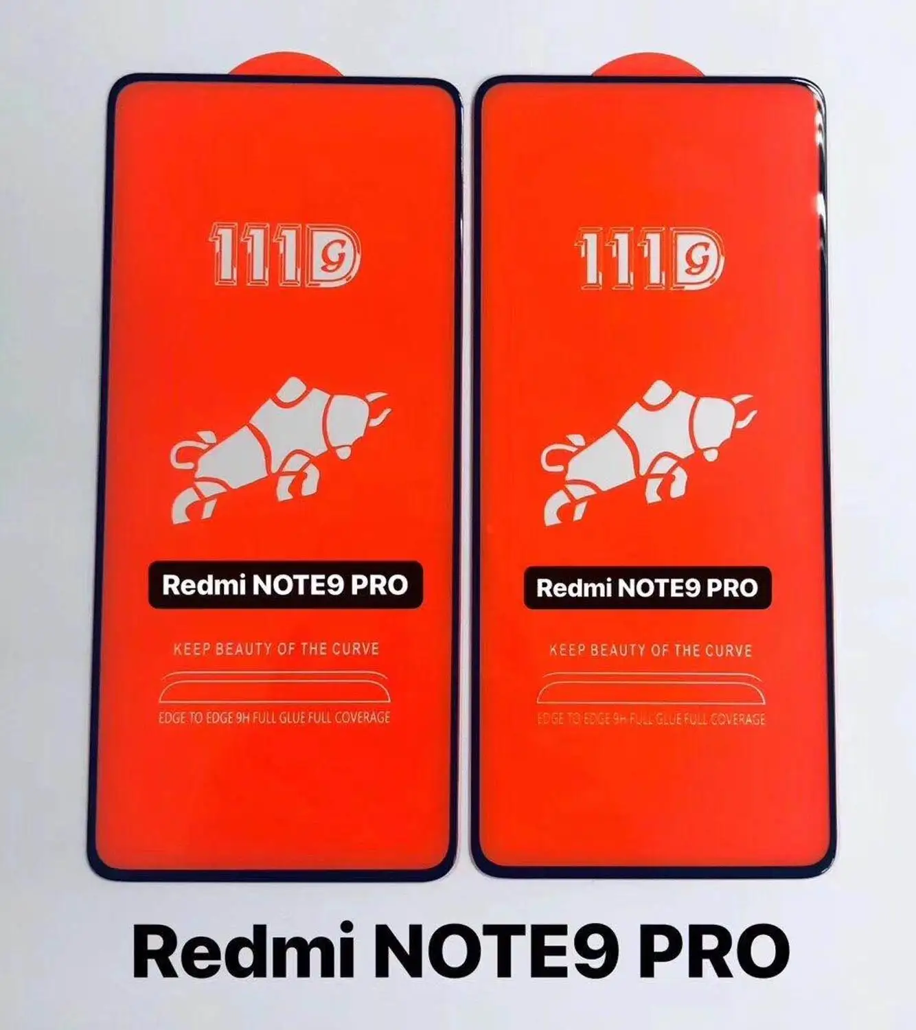 

10pcs Full glue Tempered Glass For xiaomi redmi red mi note9pro note 9Pro Max 8 Pro 8Pro 8t Screen Protector