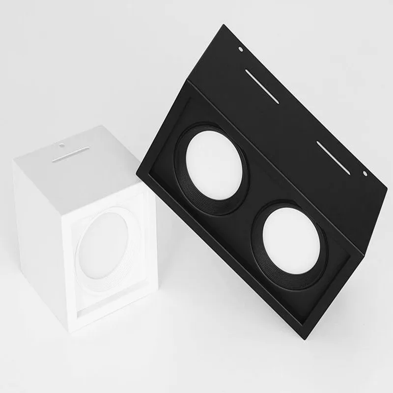 Квадратные поверхностные монтирусветодиодный приглушаемые светодиодные