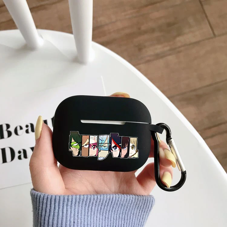 

Мультяшный Akame ga KILL! Чехол для наушников Airpods Pro, чехол для беспроводного Bluetooth apple airpods pro, чехол, силиконовый чехол