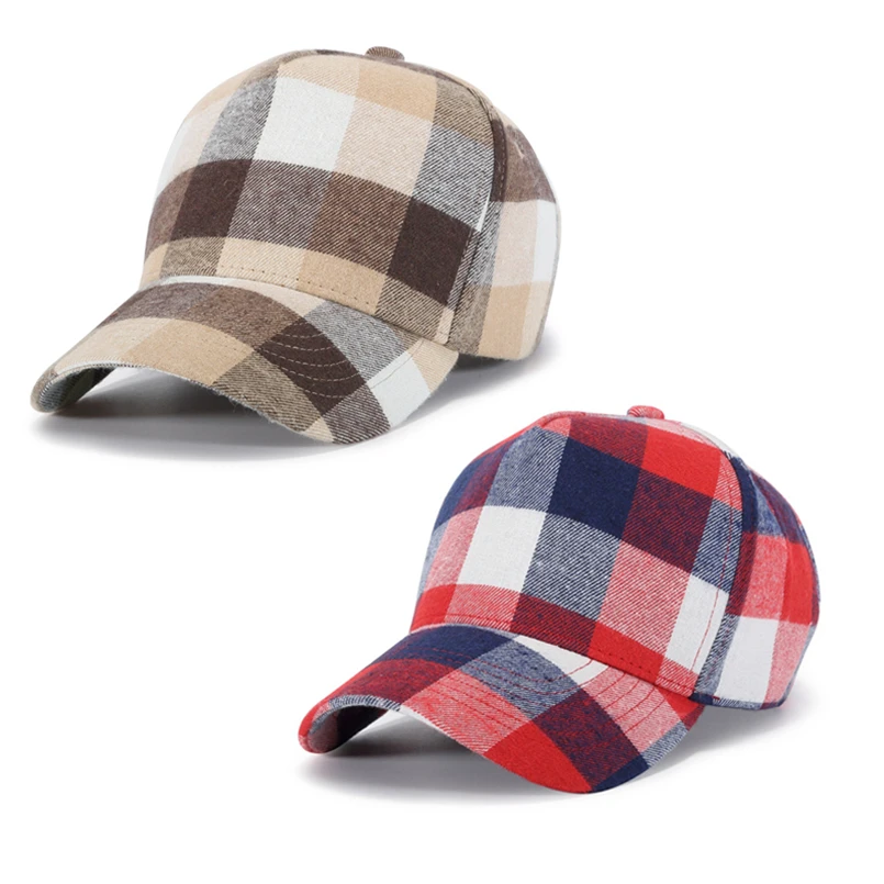 TOHUIYAN, мягкая хлопковая клетчатая бейсболка, мужская, женская, Bone Gorras, Snapback, шапка, весна-лето, Регулируемая Кепка, s, для отдыха, Casquette, шапки