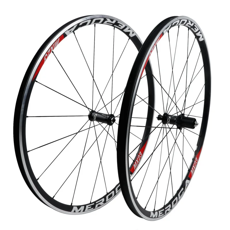 

Дисковый тормоз MEROCA Road комплект велосипедных колес, 700c, MX23, MX25, PRO, V, C, 4 герметичных подшипника, 24 Отверстия