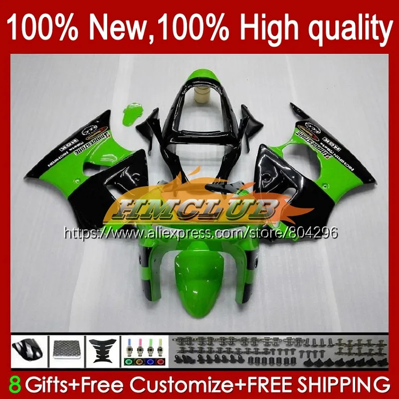 

Корпус для KAWASAKI ZX-6R 6 R ZX-636 ZX600 600CC 98 99 104No.0 ZX600CC ZX 636 6R ZX6R 98 99 ZX636 1998 1999 обтекатель с завода зеленый