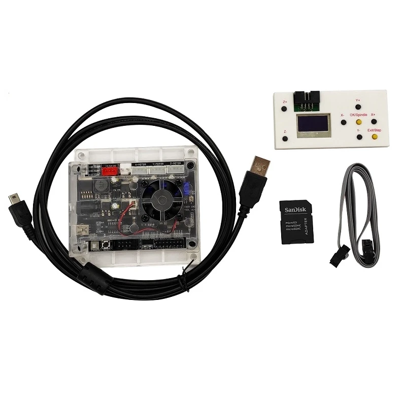 

GRBL1.1 V3.4 USB Порты и разъёмы 3 оси гравировальный станок Управление доска в автономном режиме Управление; Для лазерной гравировки машина 3018 Pro/...