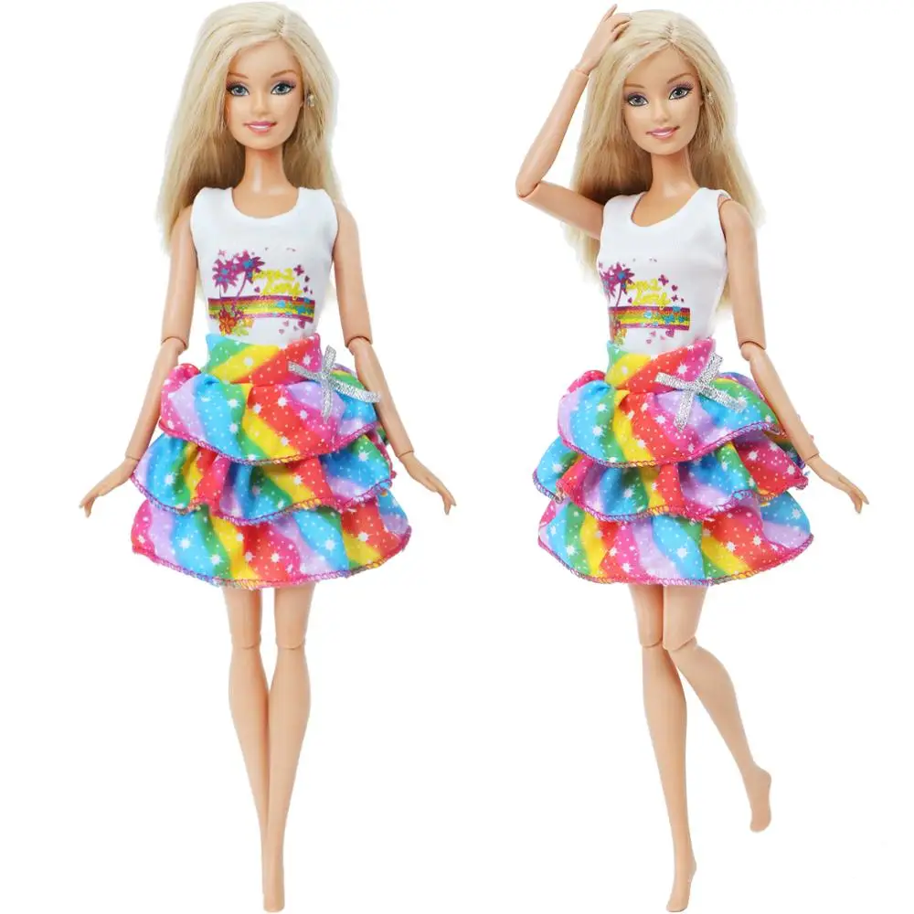 5 шт. Семена сладкого наряды Леди Повседневная одежда смешанные Стиль для детей