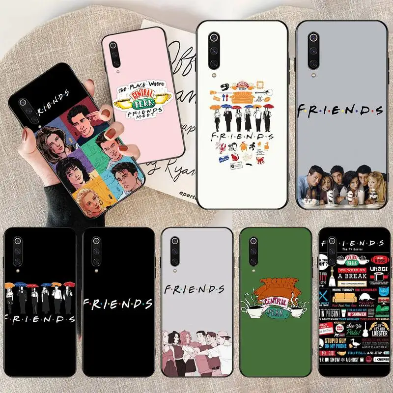 Мягкий чехол для телефона PENGHUWAN Perk Coffee friends с фотографией на заказ Xiaomi Mi9 9SE 8SE Pocophone
