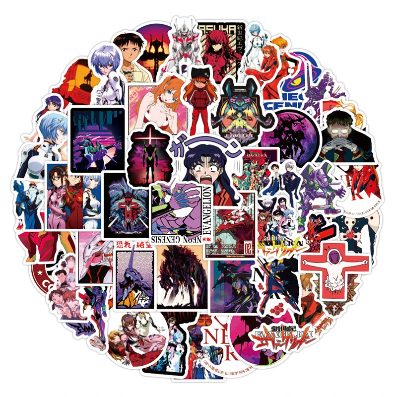 

10/30/50 PCS New Anime Graffiti Personalized Stickers For Fridge Guitar Skateboard Notebook Helmet Suitcase Toy Luggage Laptop
