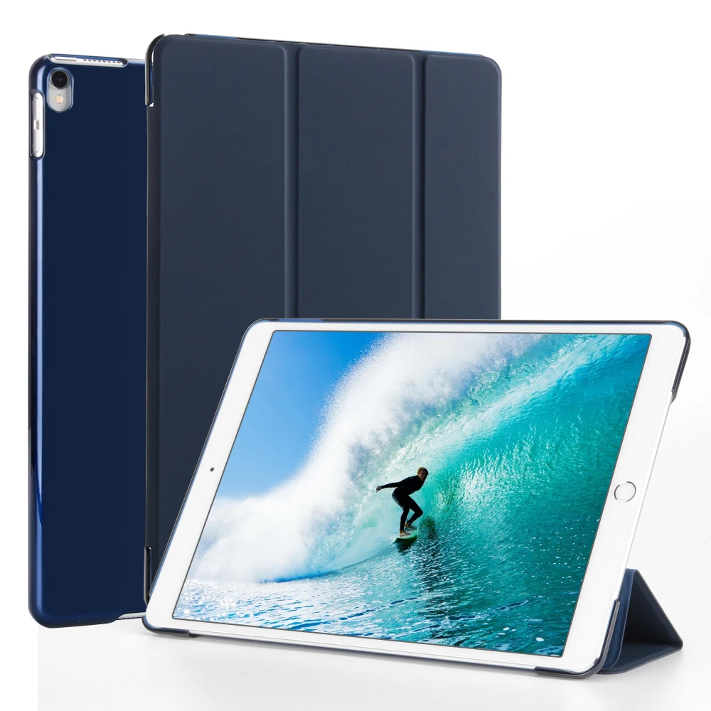 Чехол для iPad 10,2 7-го поколения GOLP с магнитной откидной крышкой и подставкой из искусственной кожи+ Жесткий PC задний смарт-чехол для iPad 10,2 чехол