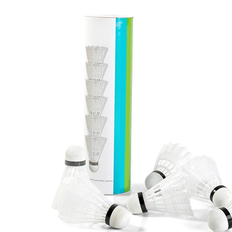 Мяч для бадминтона 6 шт. 2020 супер прочный/светильник пластиковый нейлоновый