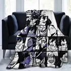 Фланелевое модное одеяло с 3D-принтом в стиле аниме Моя геройская Академия