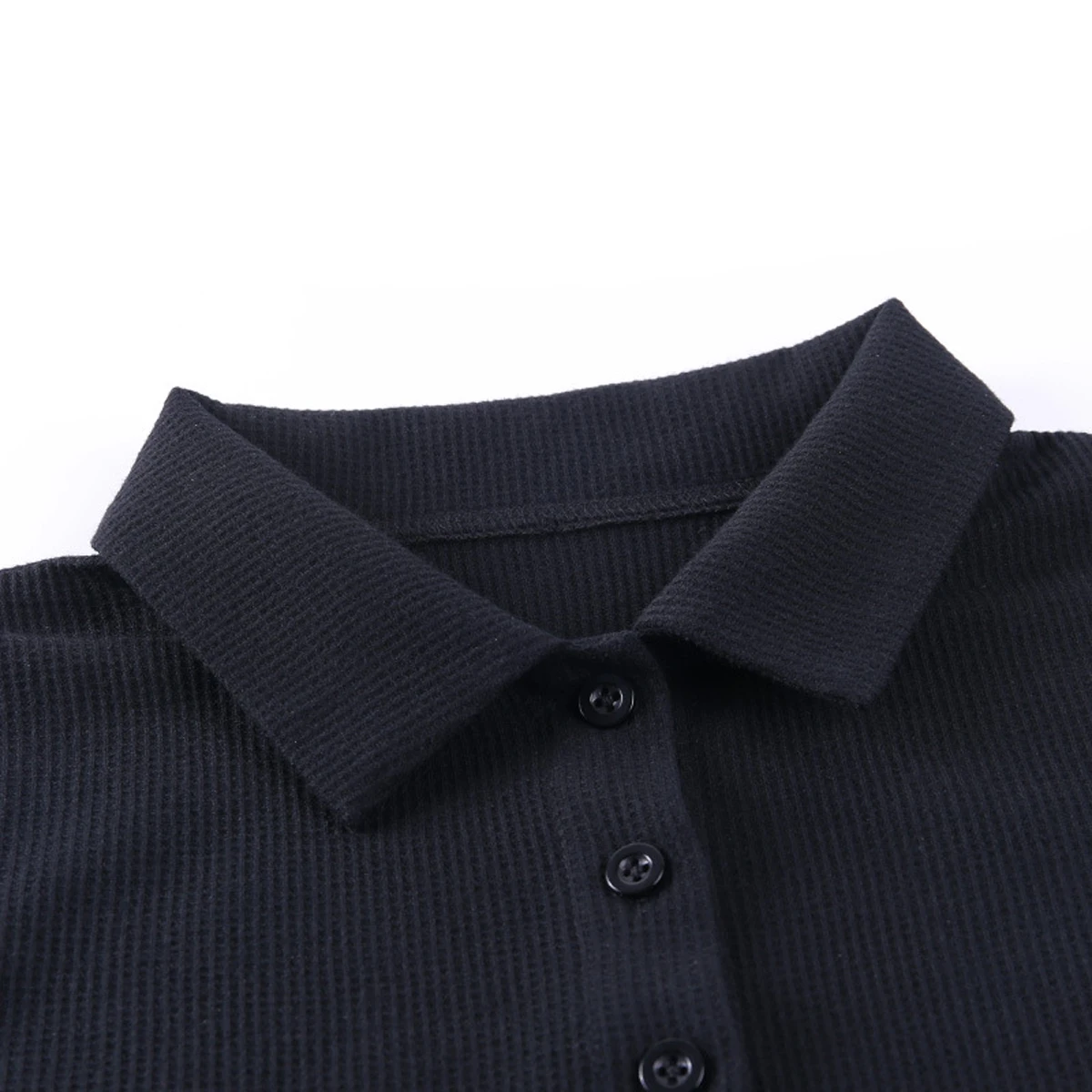 Женский сексуальный топ без рукавов с пуговицами летний однотонный для