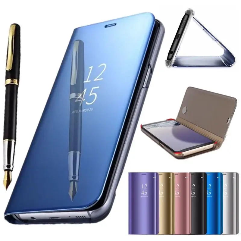 Чехол для Samsung Note 10 Pro 10Pro N975N 2019 чехол Note10 Note10Pro зеркальный флип Galaxy N970N