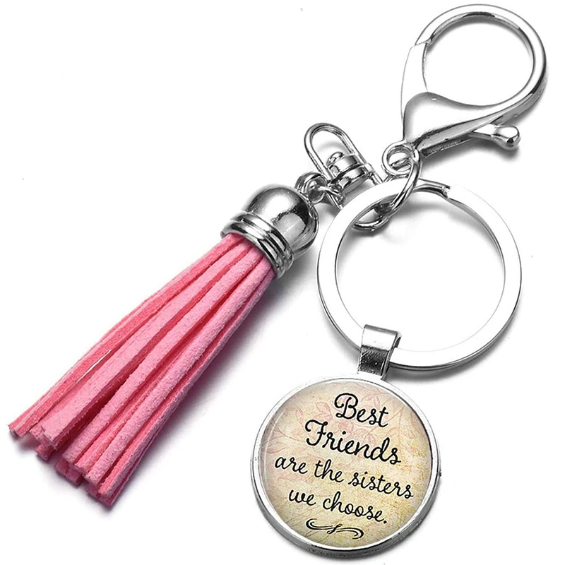 

220Pcs Keychain Tassels Set Acrylic Clear Circle Discs with Swivel Snap Hooks and Key Chains for DIY KeyChains Charms