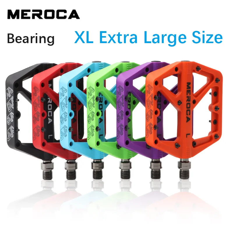 Педаль для горного велосипеда Meroca легкая нейлоновая противоскользящая очень