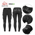 Велосипедные брюки WOSAWE, мотоциклетные брюки для мотокросса, защитное снаряжение для катания на лыжах, скейтборде, мотоцикле, защитные брюки