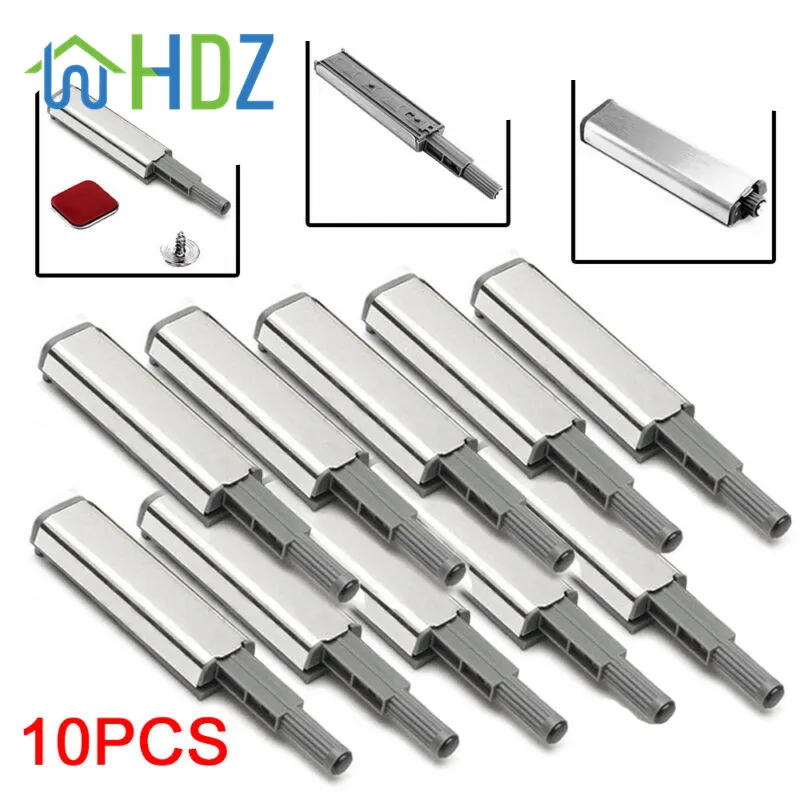 

Damping Buffer Strong Magnetic Cabinet Door Lock Stainless Steel Wardrobe with Magnetic Furniture Latch Push Open Capture System
