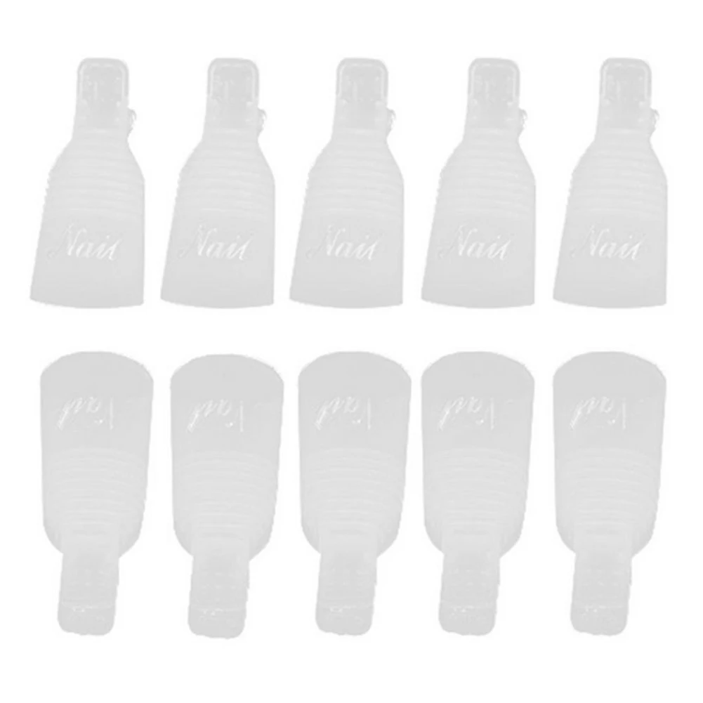 10 шт. пластиковые зажимы для снятия гель-лака | Красота и здоровье