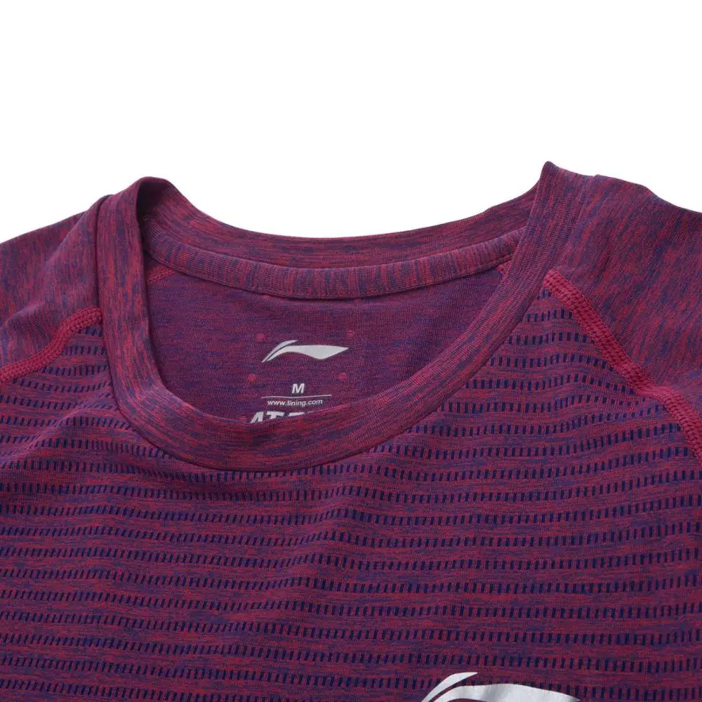 Мужская футболка с длинными рукавами Li-Ning серия бадминтон AT DRY тонкая дышащая