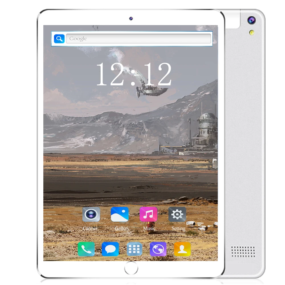 

10-дюймовый планшетный ПК 3G/4G LET Android 8,0 OS Восьмиядерный ОЗУ 6 Гб ПЗУ 128 ГБ 1280*800 IPS закаленный изогнутый экран WiFi планшеты 10 10