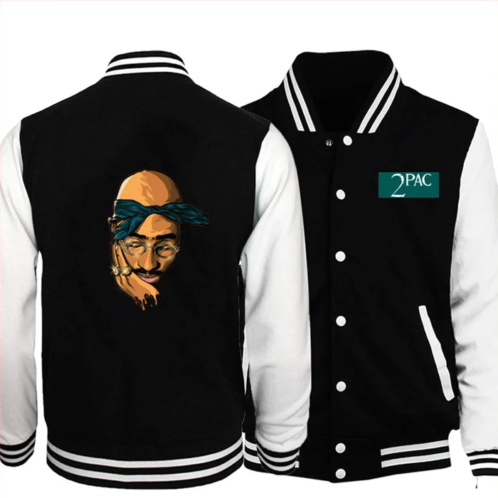 Модная мужская бейсбольная форма Tupac Shakur классная уличная одежда для мальчиков в