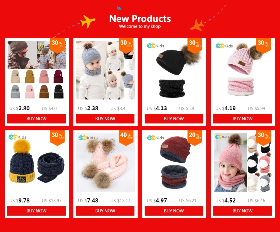 REAKIDS 2 шт./компл., подходит для новорожденных, детские зимние шапки+ шарф, костюм вязаная шляпа теплая шапка с помпоном Универсальная крышка для мальчиков и девочек