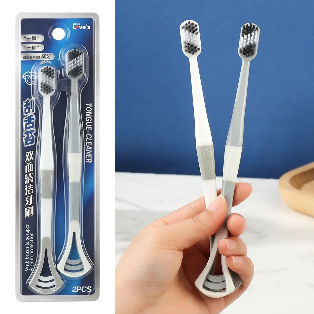 

Мягкая щетка для гигиены полости рта, щетка для языка, щетка для чистки полости рта, скребок для языка