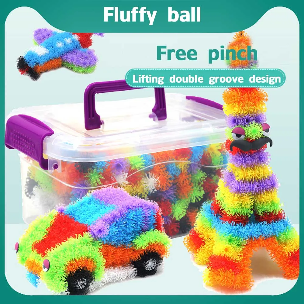 Дьявол шипы мяч различные липкие шары diy Дети сжимают творческие строительные