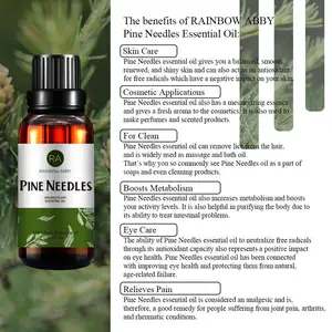 10 мл натуральные чистые сосновые иглы эфирное масло расслабляющее ароматное масло снимающее стресс ароматерапия диффузоры эфирные масла