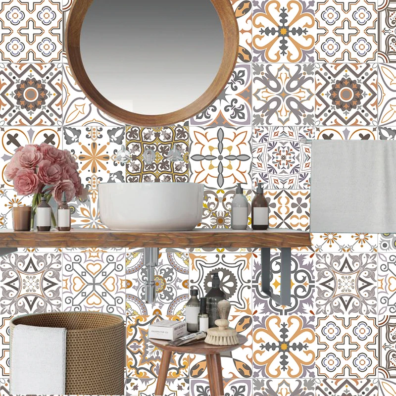 Новое поступление керамическая плитка в марокканском стиле стикер ретро