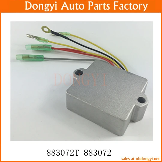 Новый регулятор напряжения Выпрямитель 6 проводов OEM 883072T 883072 для Mercury Mariner