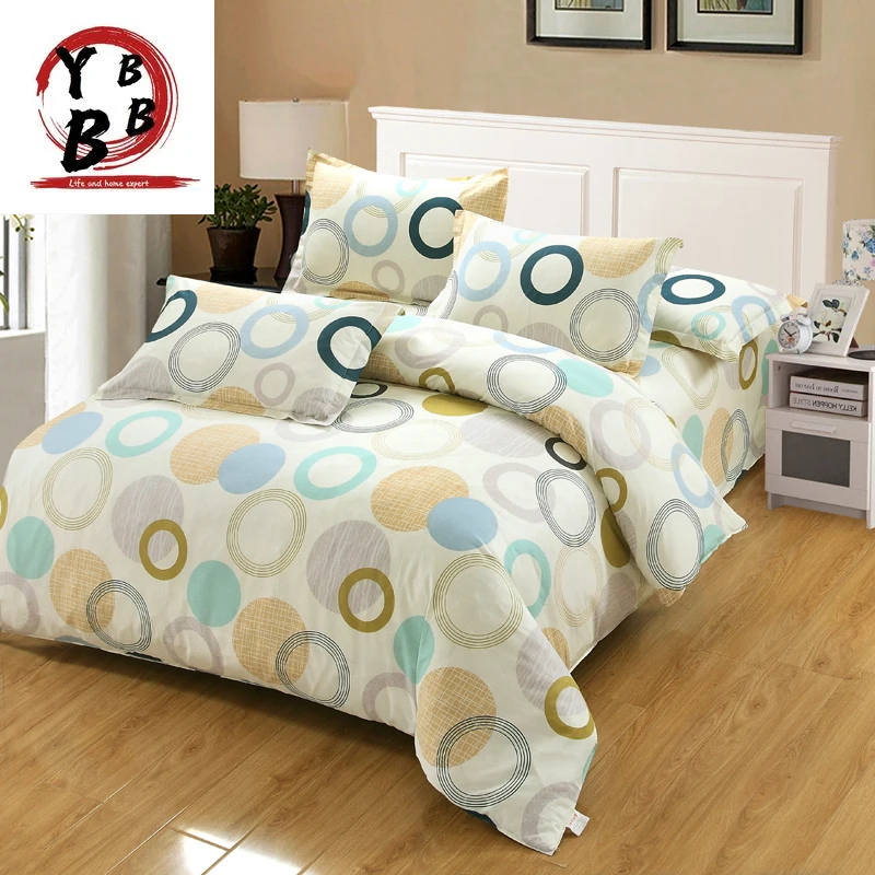 

Chromatic Circle Bedding sets 4/3pcs Bed Sheets New pattern fashion Duvet Cover quilt cover twin full queen king bedclothes