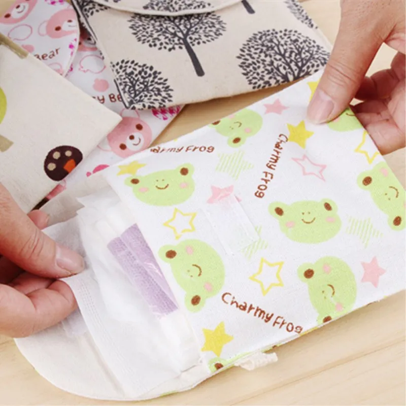 1 шт. многоразовые прокладки для менструальной ткани сумка гигиенических