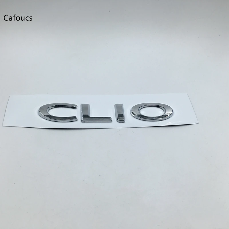 Cafoucs для Renault CLIO 2 3 4 наклейка с эмблемой заднего багажника Наклейка надписью