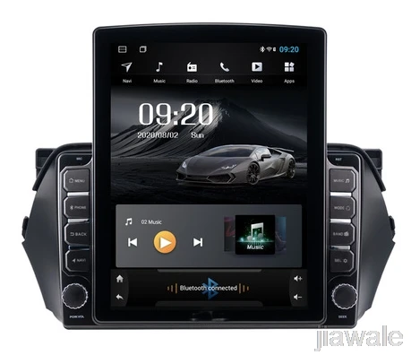 9 7 &quotВосьмиядерный tesla стиль вертикальный экран Android 10 Автомобильный GPS стерео
