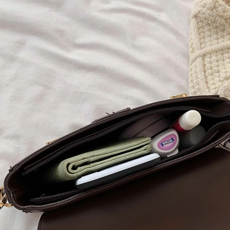 

Women Bag Saddle Sac De Luxe Femme PU Shoulder Bag Crossbody For Women Luxury Bags