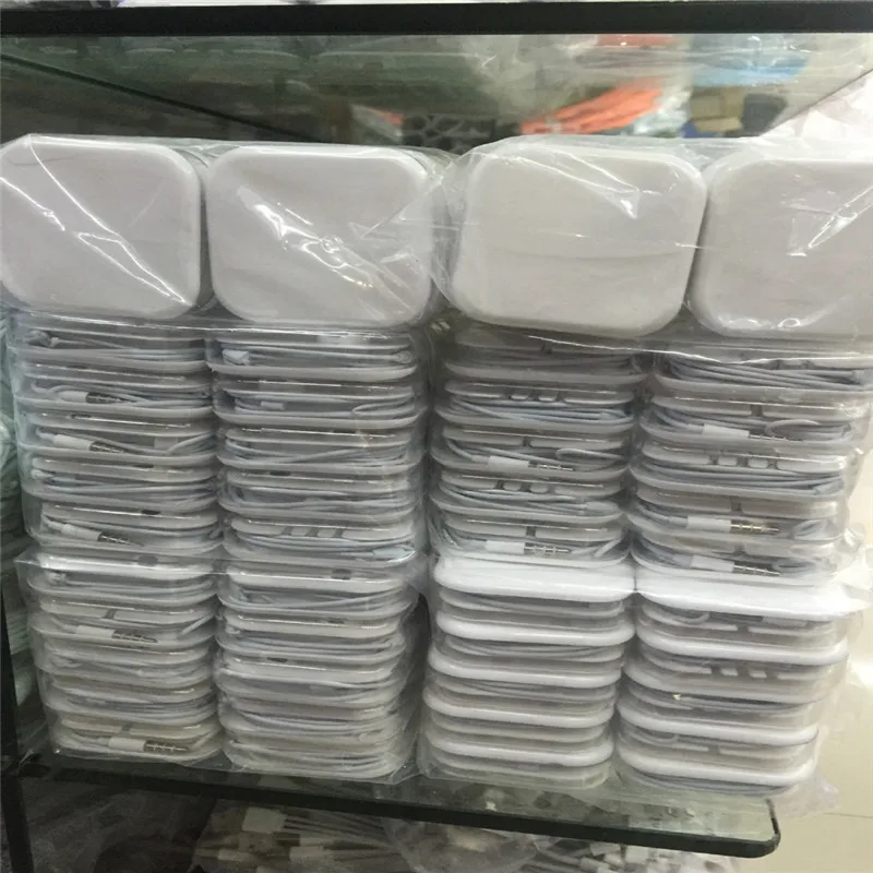 100 шт./лот стерео наушники вкладыши проводные с микрофоном для Samsung iphone Xiaomi