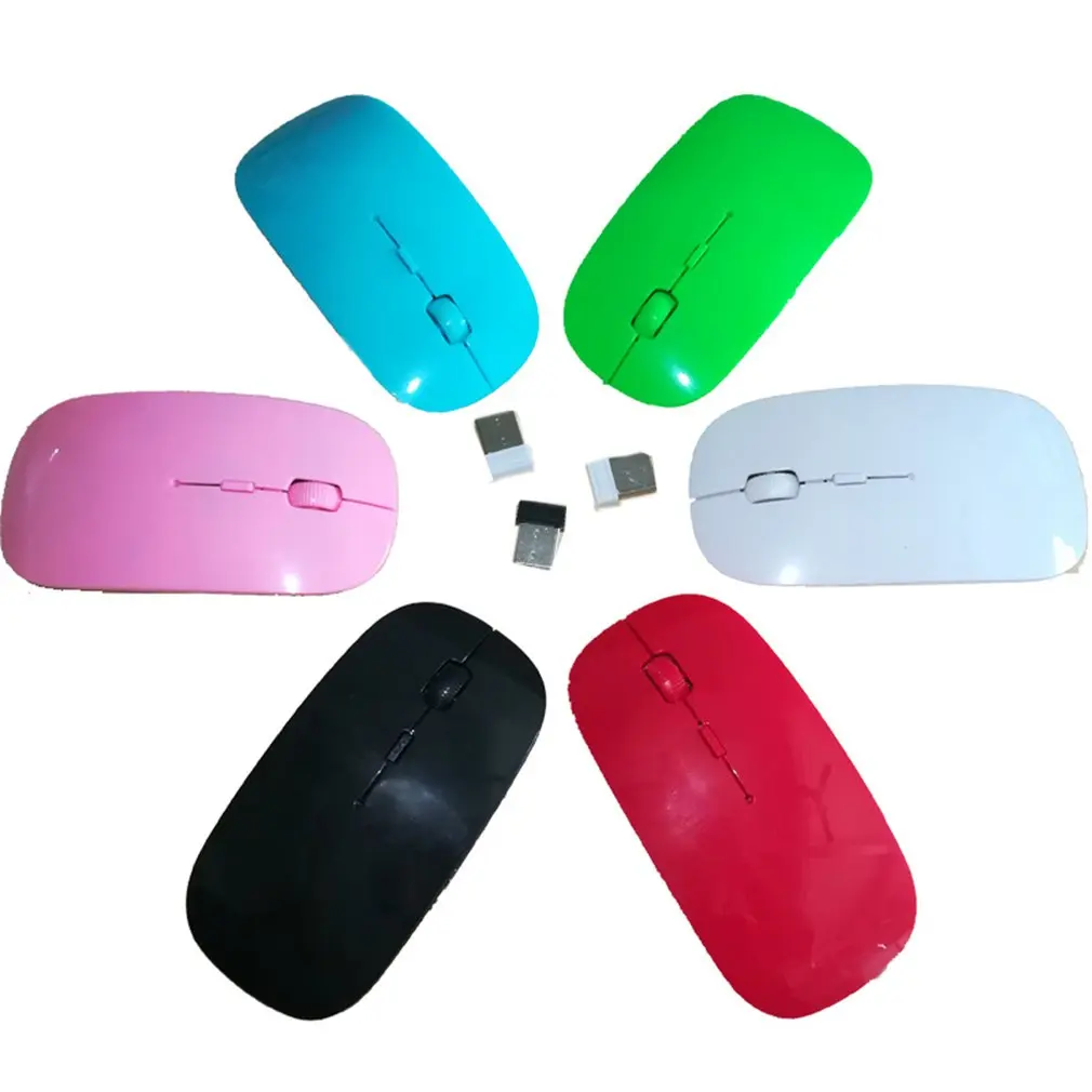 

2.4G Wireless Mouse With Usb Receiver Mini Portable Optical Mouse Ergonomic Mice Universal Mouse For Laptop Pc Mouse