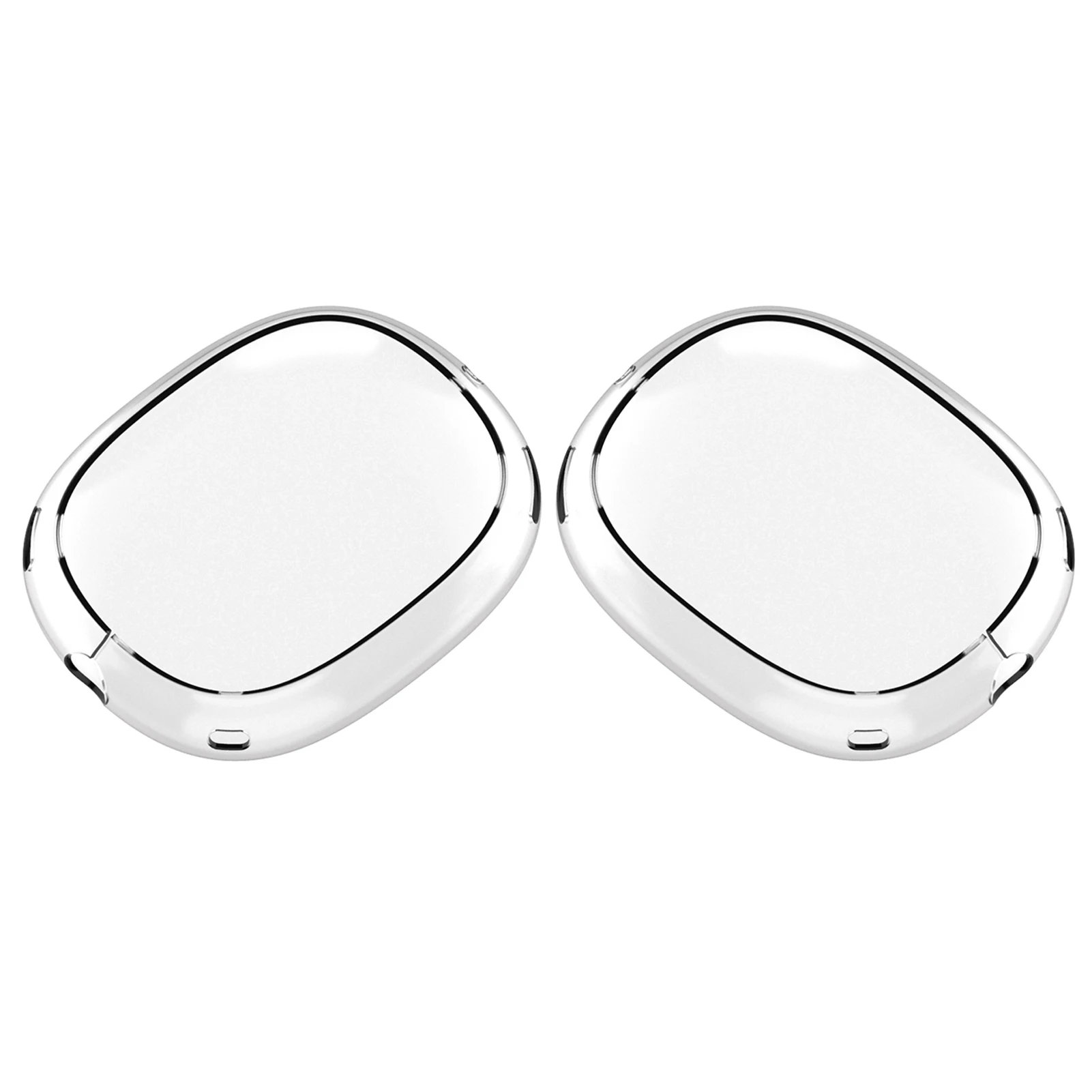 

1 Pair Earpads Protective Case For AirPods Max Headphones Accessories TPU Transparent Shockproof Protective Cover Drop Shipping
