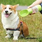 Портативный собака бутылка для воды Pet бутылка для воды Крупы диспенсер для путешествий аксессуары для животных принадлежности бутылка для воды Автоматические кормушки для собак