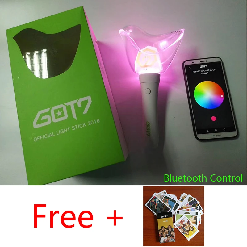 Оригинальная официальная световая палка KPOP GOT7 VER2 альбом для концертов