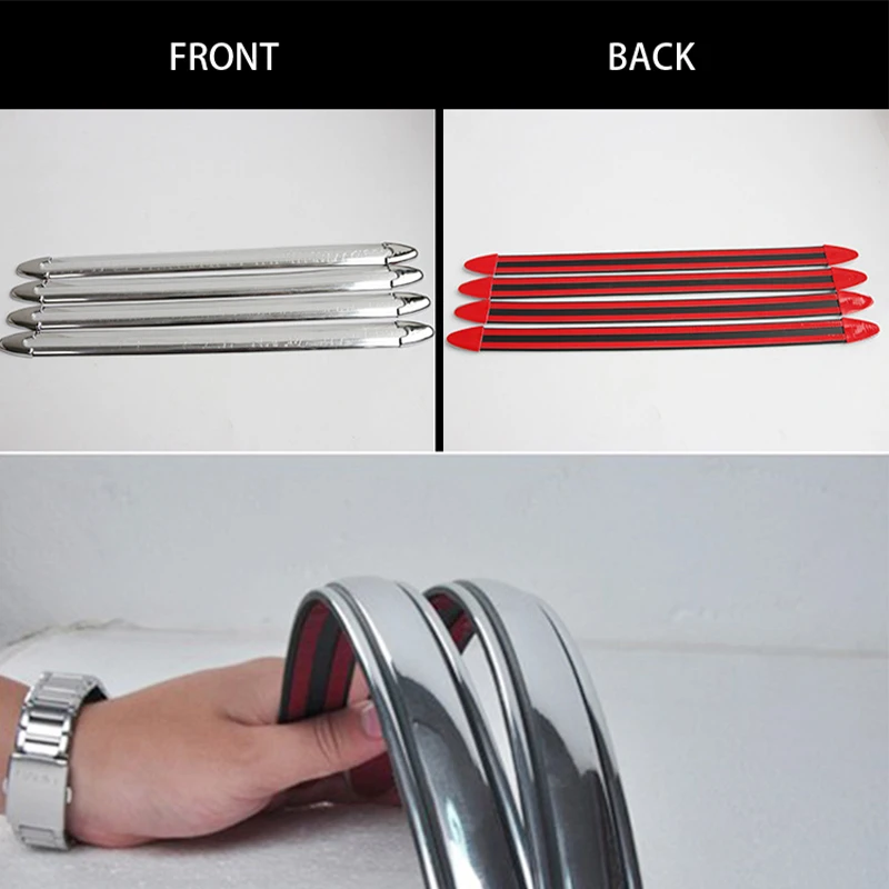 Универсальная защитная лента для переднего и заднего бампера Резиновая пластина