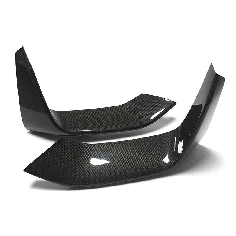 

Suitable for BMW M3 M4 F80 F82 F83 modified carbon fiber front bumper corner dry carbon crash carbon fiber corner foot