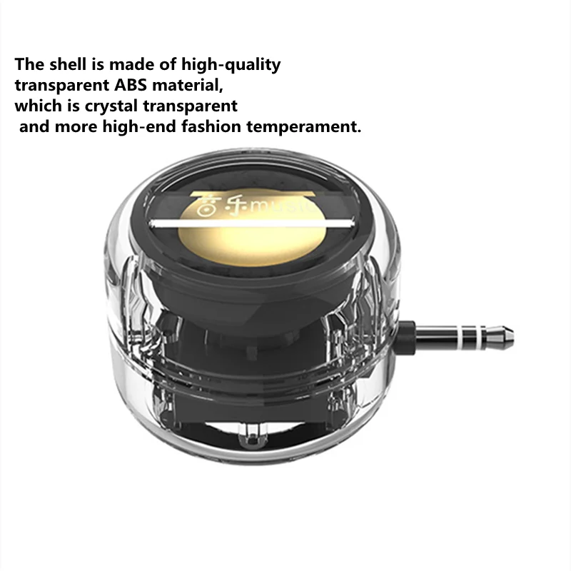 

Multi compatible in-line mobile phone loudspeaker audio high volume 3.5mm audio socket portable charging plug and play 5x volume