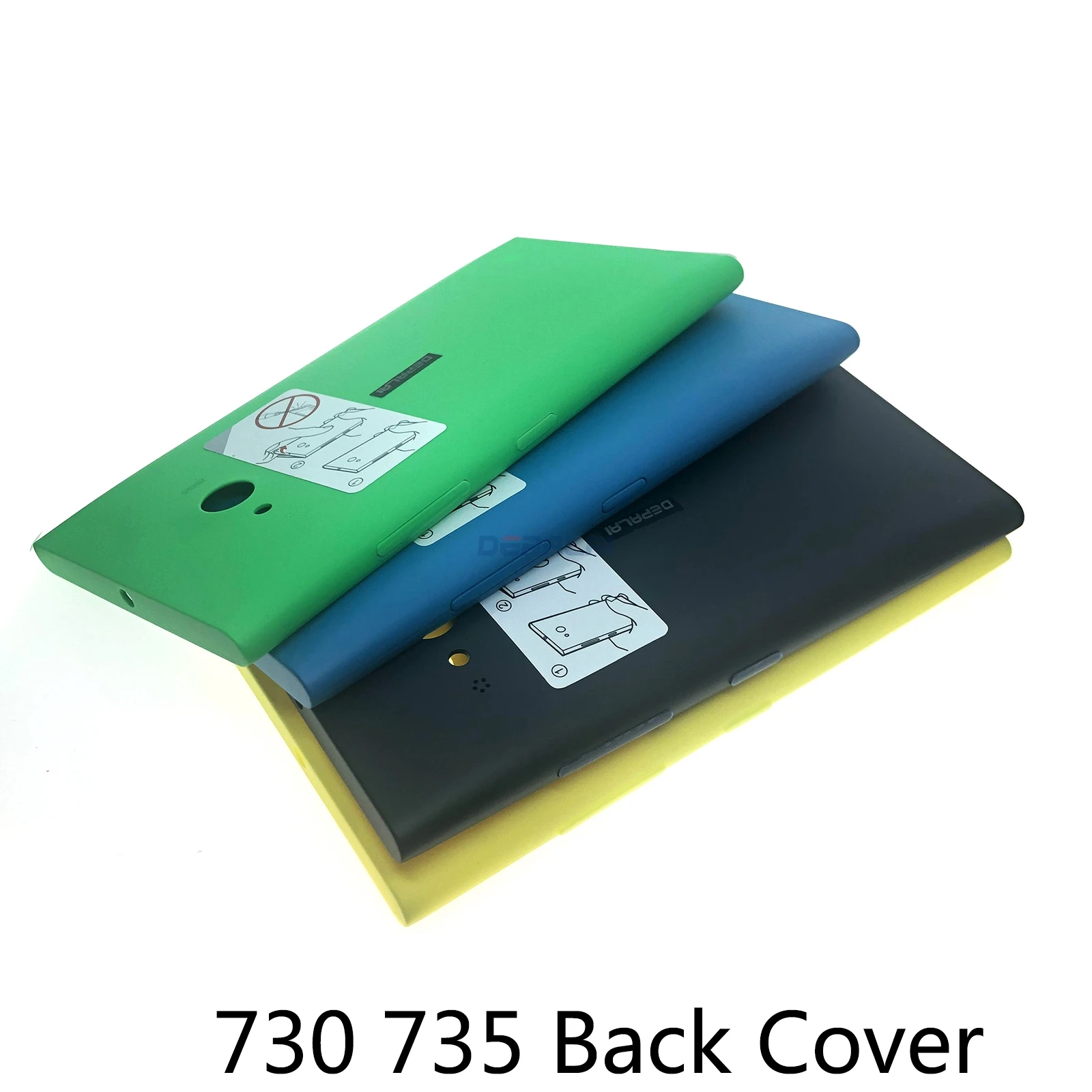 Новый корпус для задней крышки аккумулятора Nokia Asha 720 730 735 Microsof lumia с кнопками