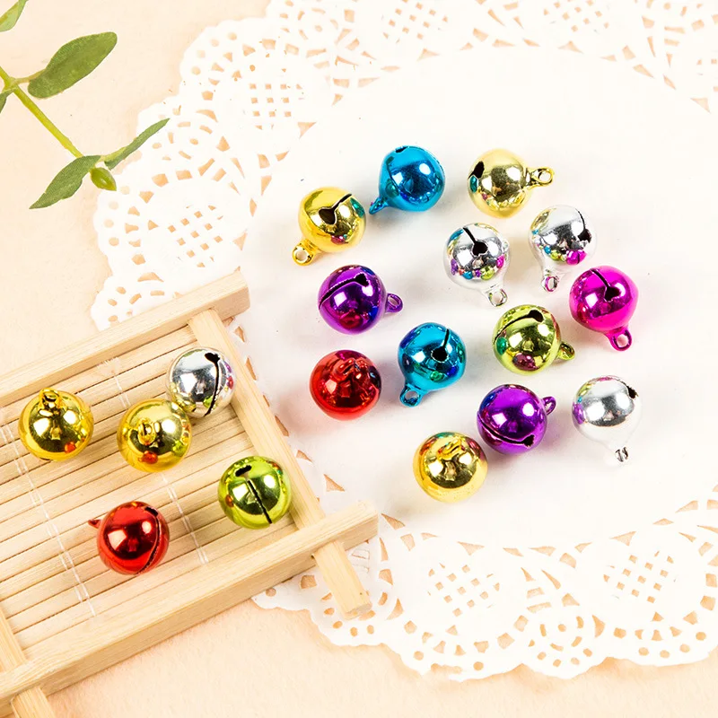 

DIY Variety of colorful bells Kindergarten kids art hand-made Art materials Artificial weaving