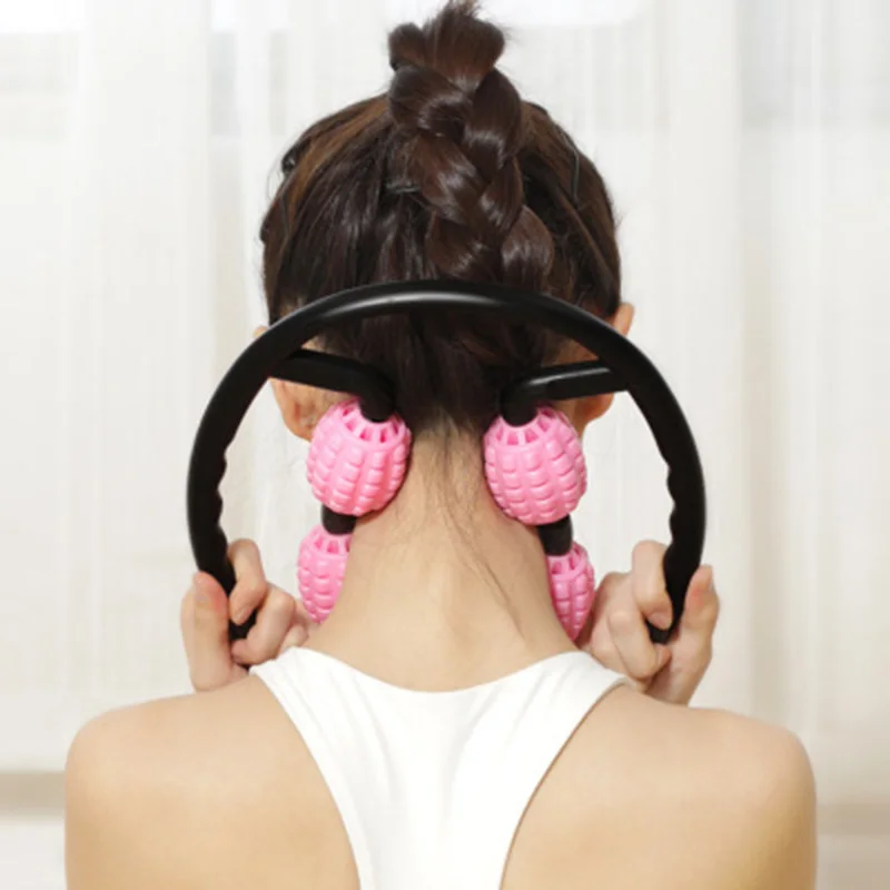 Новый 360 ° Массажер для мышц ног 4 колеса коррекция фигуры релаксационный ролик