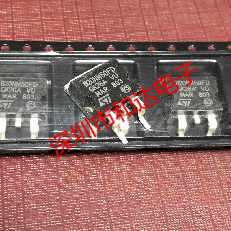 

B20NM50FD STB20NM50FD TO-263 500V 20A
